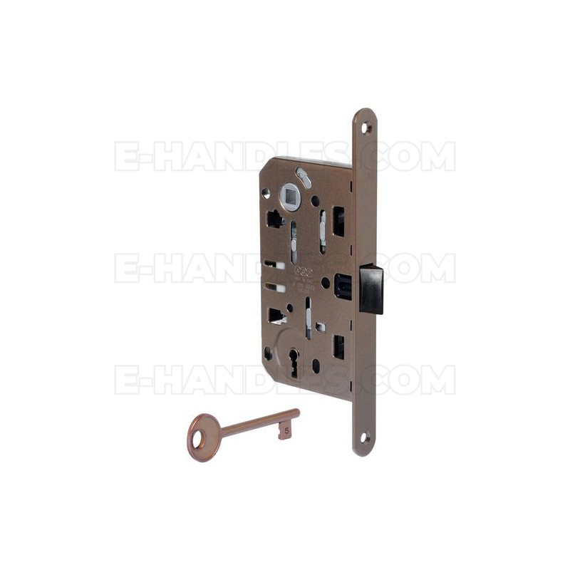 Zamek AGB Mediana EVOLUTION na klucz 90/60 mosiądzowany F18 B011016003, symbol B011016003